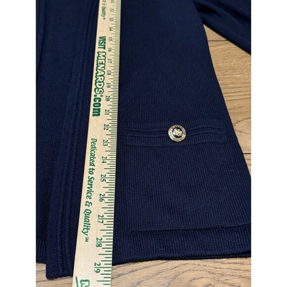 VTG St John Basics Knit Classic Cardigan Jacket w Top & Skirt Size Check Pics - Picture 8 of 16